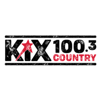 Kix Country 100.3 logo
