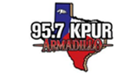 KPUR FM - 95.7 the Armadillo logo