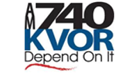 KVOR 740 AM logo