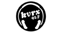 KVRX 91.7 FM logo