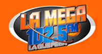 La Mega 102.5 logo