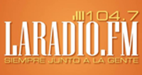 La Radio 104.7 FM logo