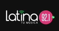 Latina 92.1 FM logo