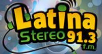 Logotipo de Latina Estereo 91.3FM