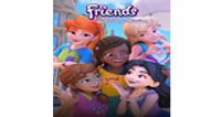 Logotipo de Lego Friends Chicas Con Una Mision
