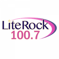 Lite Rock 100.7 logo