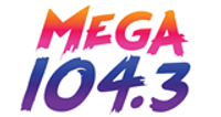 Mega 104.3 FM logo