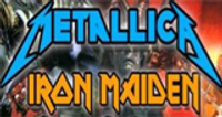 Metallica & Iron Maiden ONLY logo