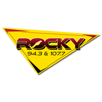My Rocky Radio 94.3 & 107.7 logo