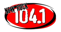 New Rock 104.1 FM logo