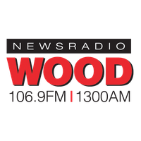 NewsRadio WOOD 1300 / 106.9 logo