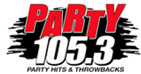 Party 105.3 FM logo