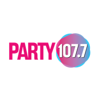 Party 107.7 logo