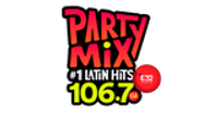 Party Mix 106.7 FM Mexicali logo