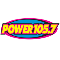 Power 105.7 logo