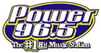 Power 96.5 logo