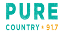 Pure Country 91.7 logo