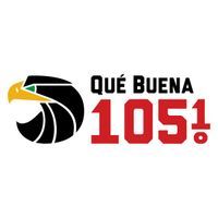Qué Buena 105.1 FM logo