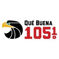 Logotipo de Que Buena 105.1