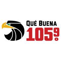 Qué Buena 105.9 FM logo