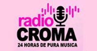 RADIO CROMA la retro logo