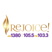 Rejoice 105.5 logo