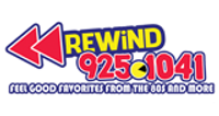 Rewind 92.5 & 104.1 logo