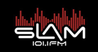 SLAM 101.1 FM logo