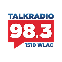 TalkRadio 98.3 and 1510 WLAC logo