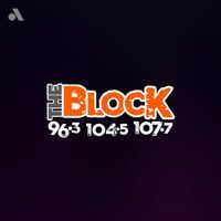 The Block 96.3 - 104.5 - 107.7 logo