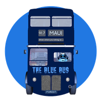 The Blue Bus logo