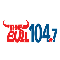 The Bull 104.7 logo