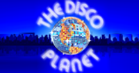 The Disco Planet logo