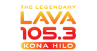 The Legendary Lava 105.3 logo