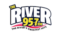 The River 95.7 logo