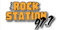 The Rock Station 97.7 logo