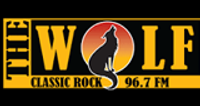 The Wolf 96.7 FM logo