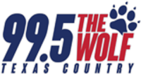 The Wolf 99.5 FM logo