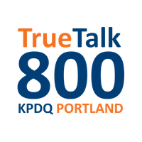 True Talk 800 KPDQ logo