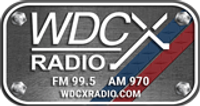 WDCX 99.5 logo