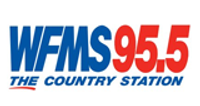 WFMS 95.5 FM logo