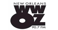 WWOZ 90.7 FM logo