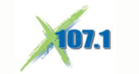 X107.1 FM logo